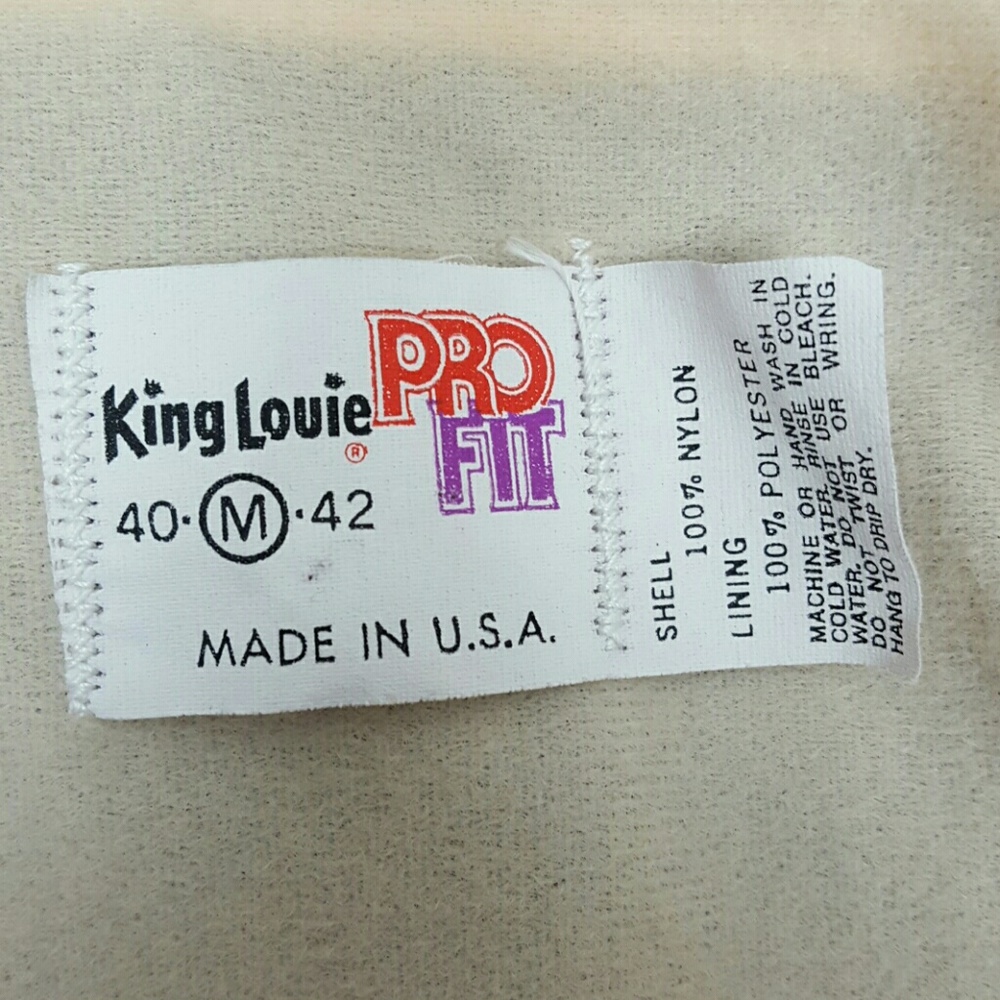 HELD Vintage 70's Blue Nylon Patched Jacket - Picture 8 of 9